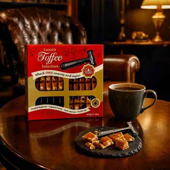 Walkers Luxury Toffee Selection w/ Hammer 400g (14.1oz) - Image 2