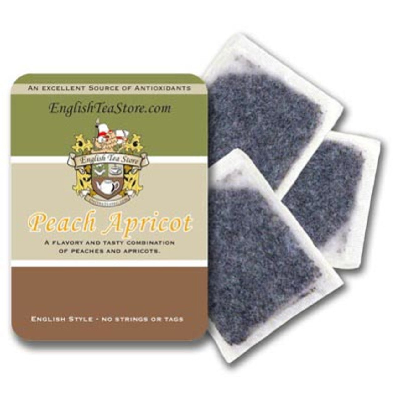 Peach Apricot Flavored Black Tea - Tea Bags