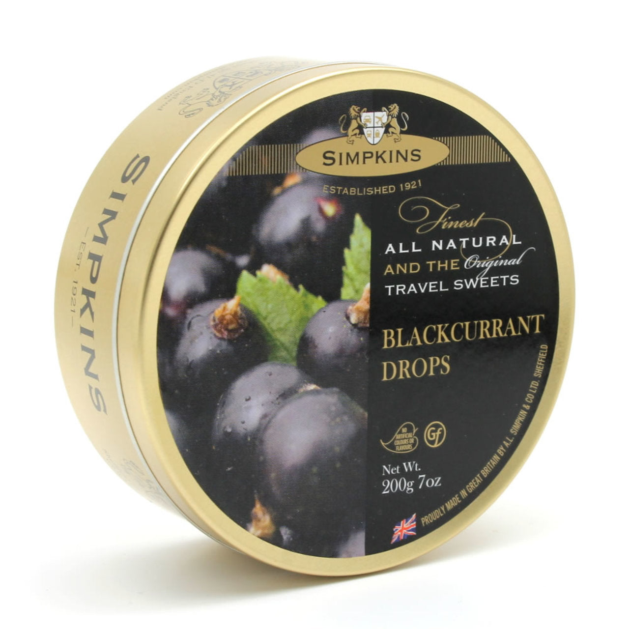 Simpkin's Travel Sweets - Blackcurrant - 7oz. (200g)