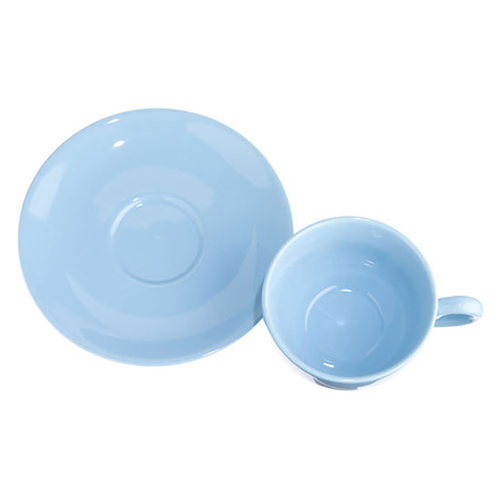 Amsterdam Tea Cup and Saucer - Vivian Teal - Image 2