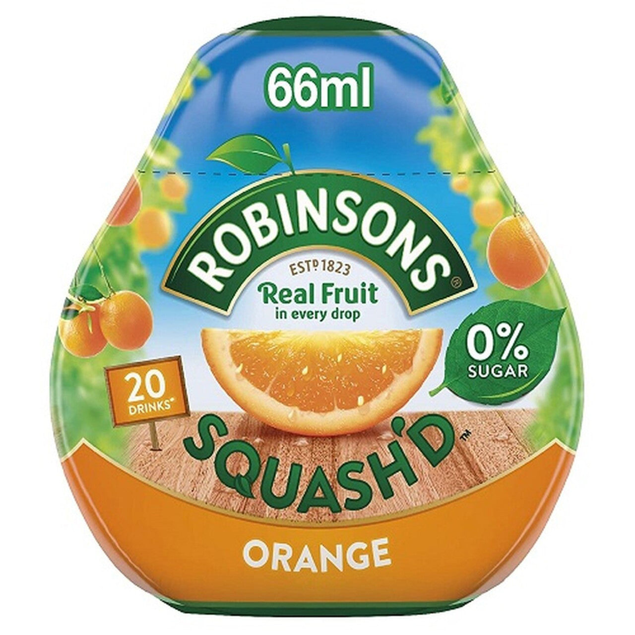 Robinson's Squash'd Orange 2.2fl. (66ml)