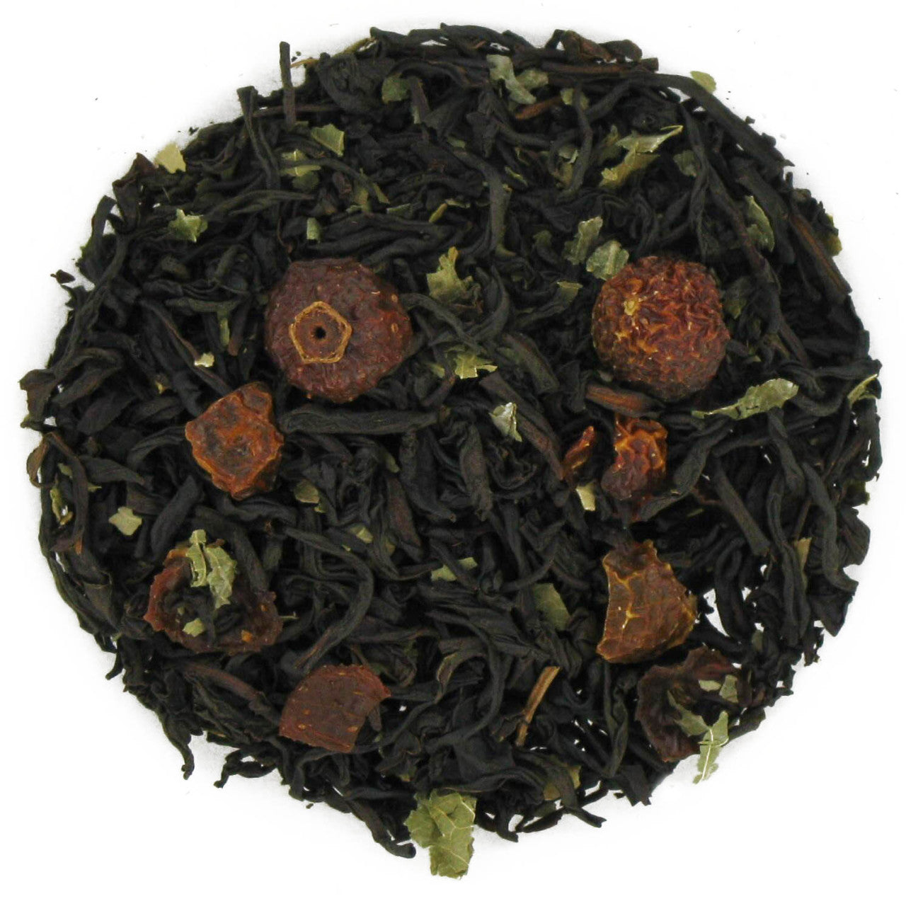 Pomegranate Rosehip Flavored Black Tea - Loose Leaf