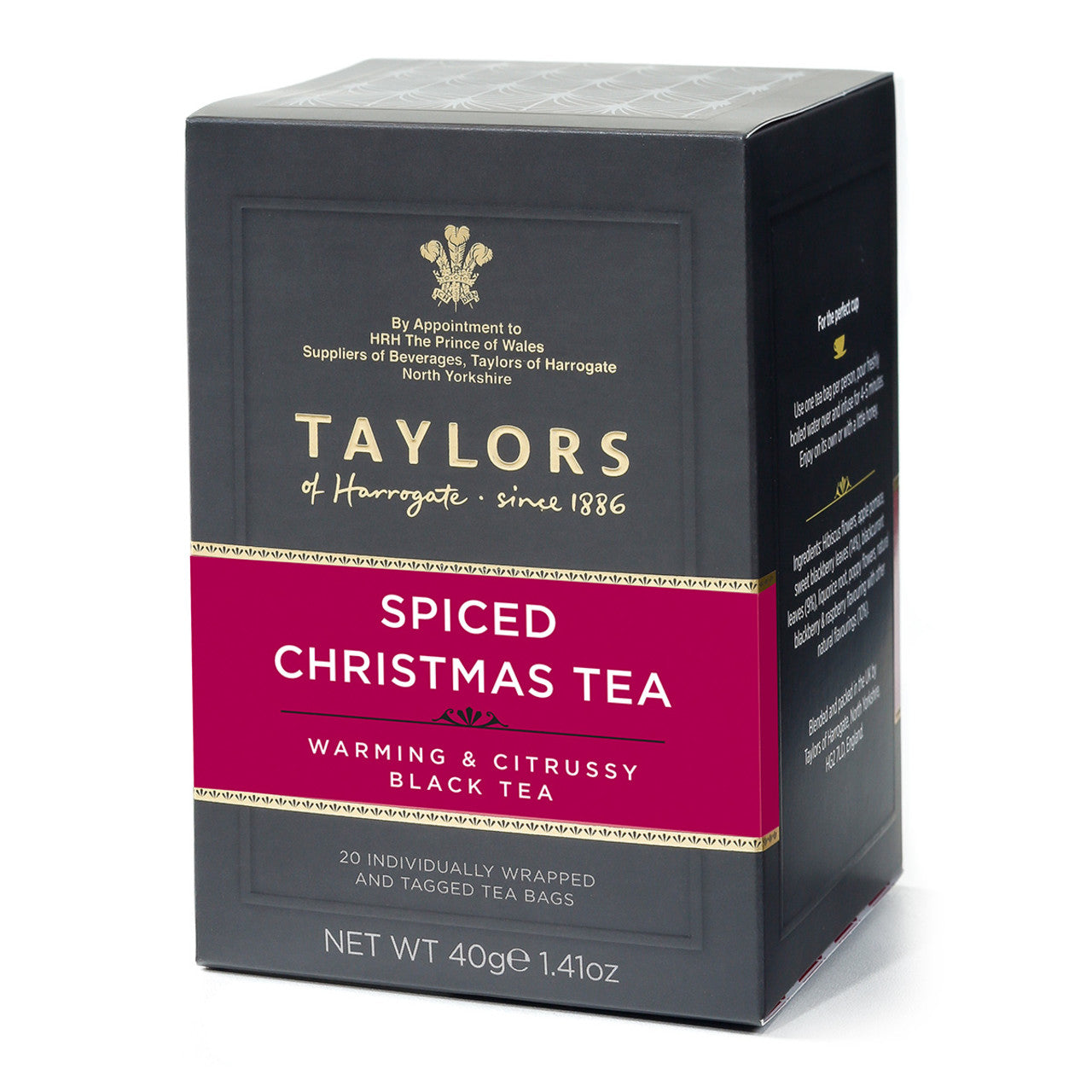 Taylors of Harrogate Spiced Christmas - 20 count