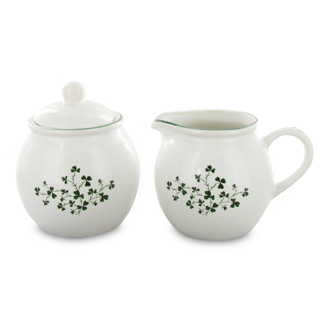 Shamrock Sugar & Creamer Set