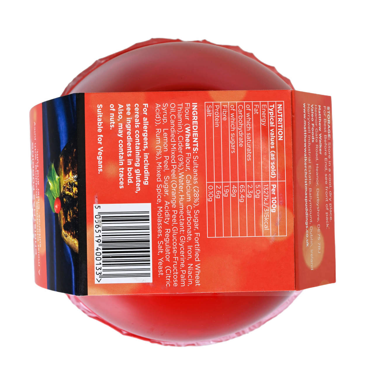 Matthew Walkers Classic Christmas Pudding - 28.2oz (800g)