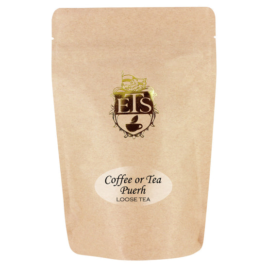 Coffee or Tea Flavored Pu-erh Loose Leaf Tea - Image 2