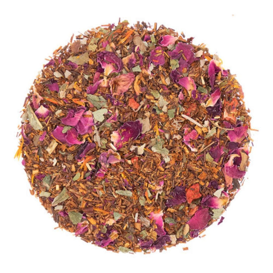 Caffeine Free Strawberry Tingle Rooibos Tea - Loose Leaf - Image 2