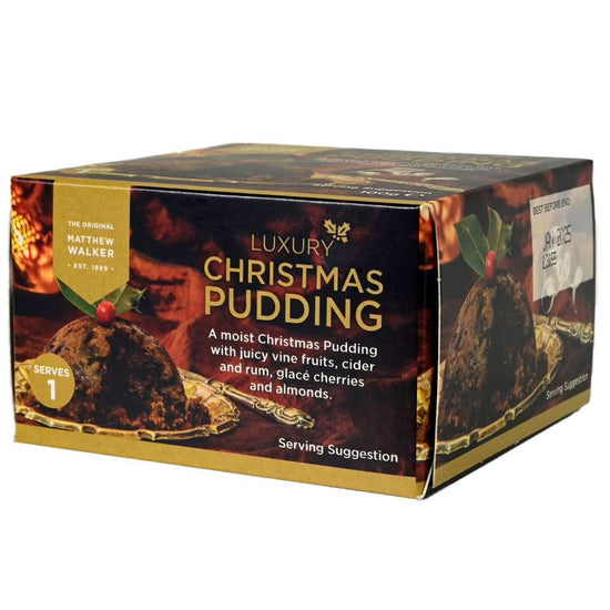 Matthew Walker Luxury Christmas Pudding Single Serving Size - Image 2