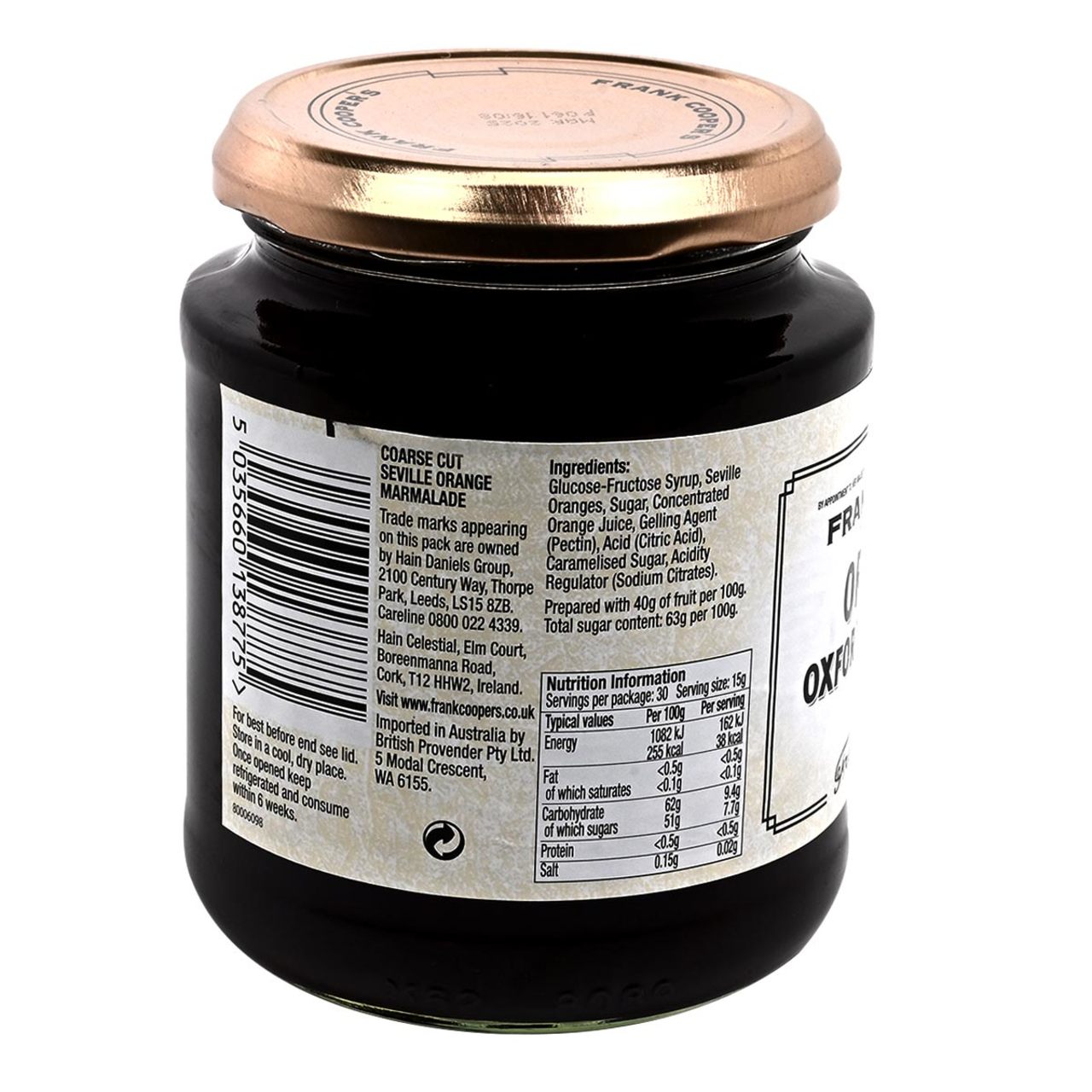 Frank Coopers Original Marmalade - 16oz (454g)