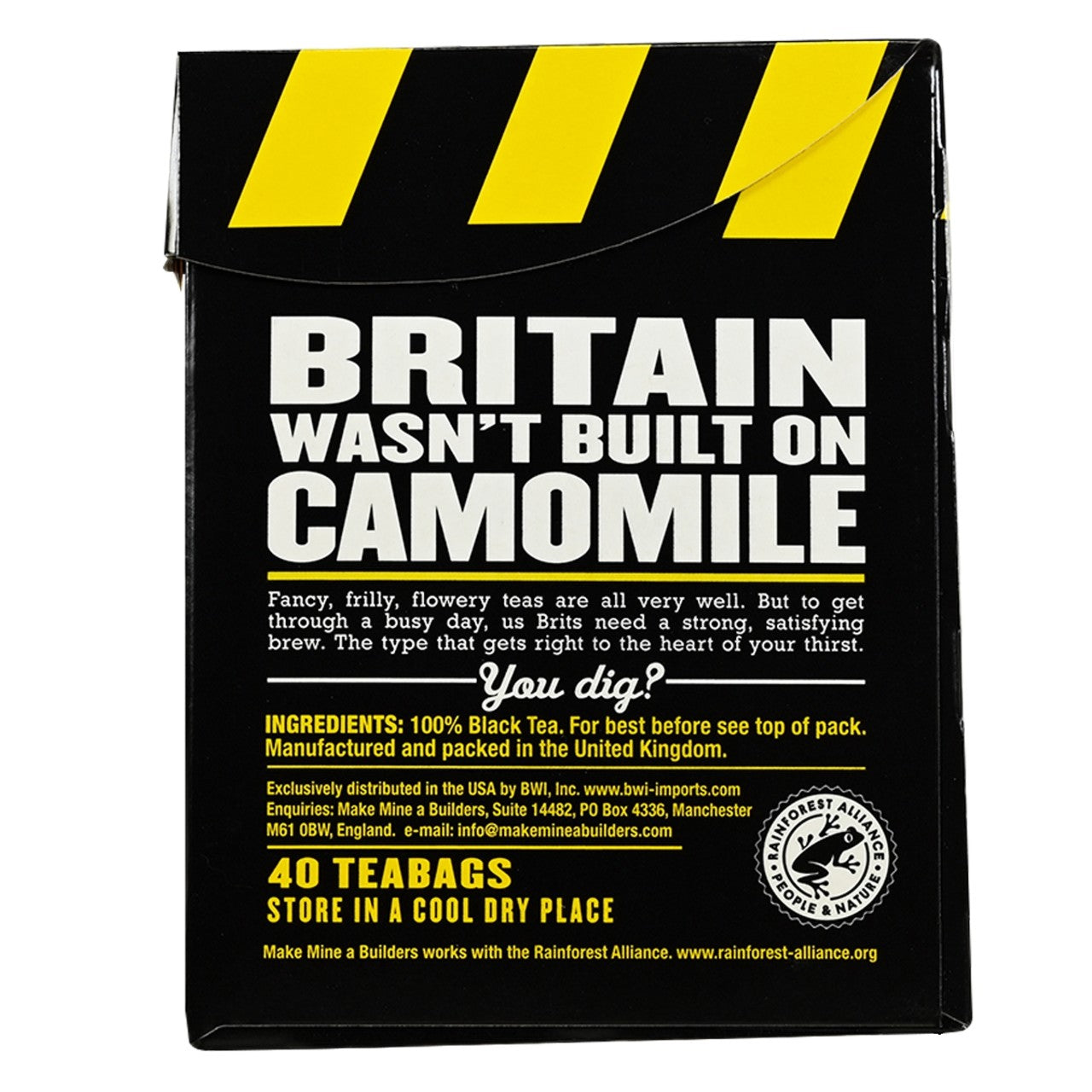 Builders Tea Bags - 40 count