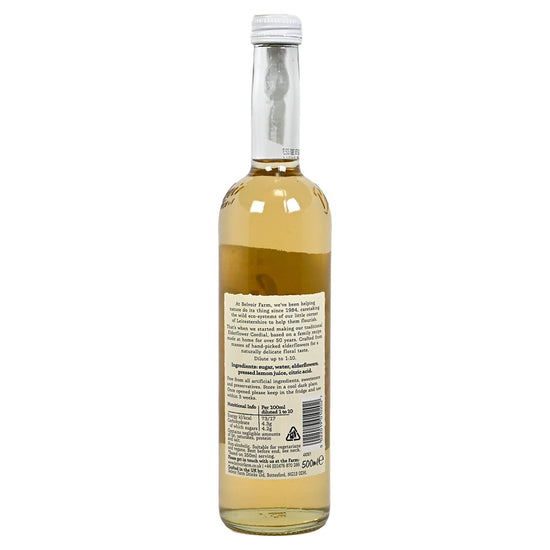 Belvoir Elderflower Cordial - 16.9 fl (500ml) - Image 2
