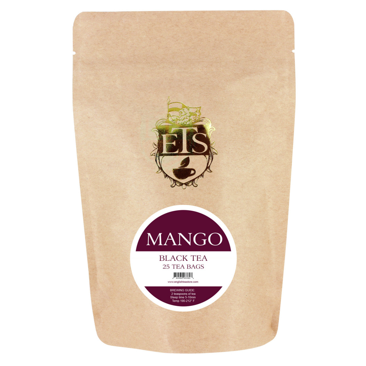 Mango Flavored Black Tea - Teabags