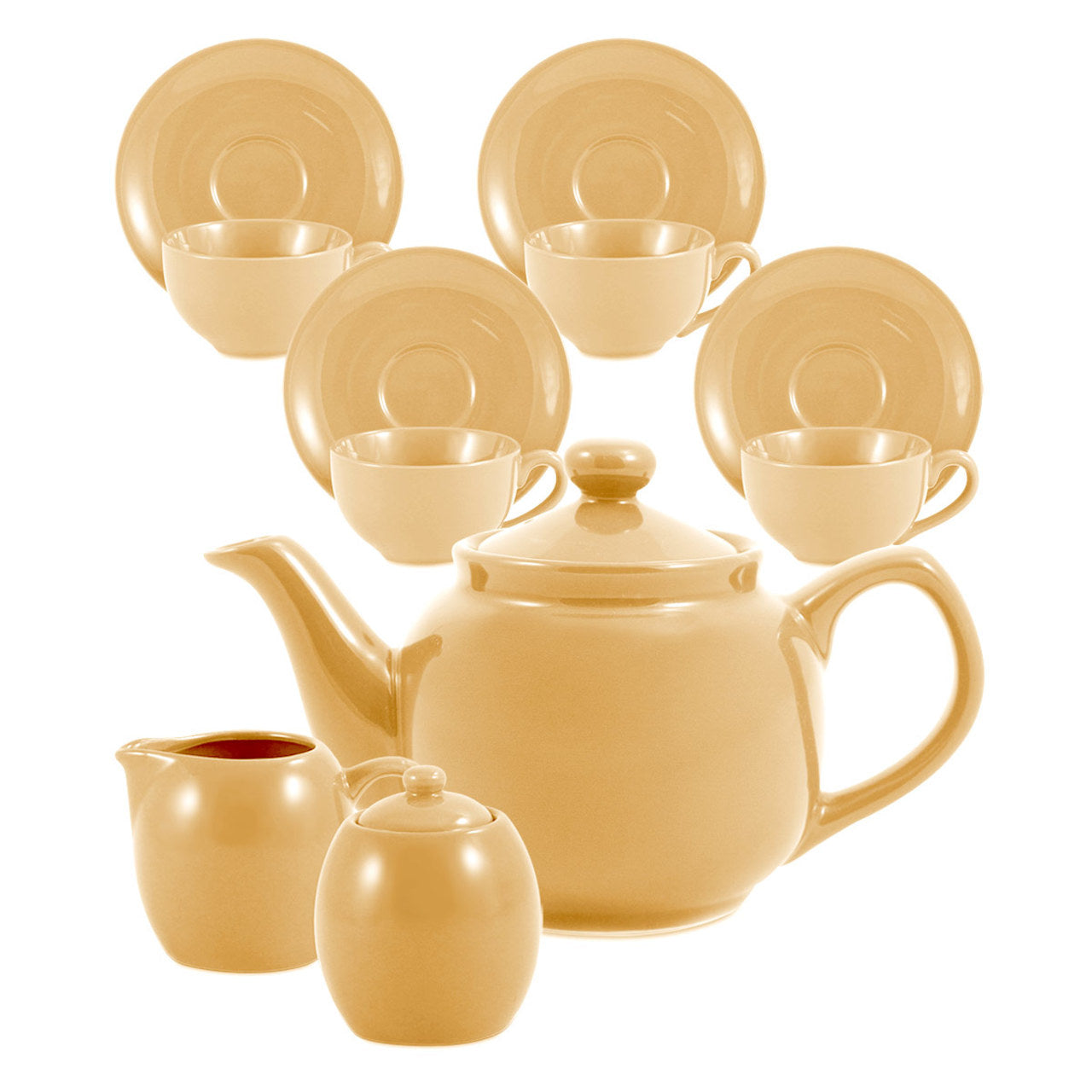 Amsterdam Tea Set - 6 Cup - Sahara