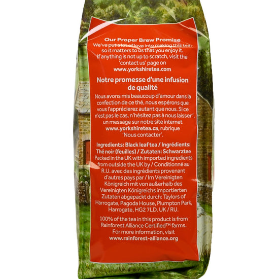 Yorkshire Red Loose Leaf Tea Foil Bag - 8.8oz (249g) - Image 2