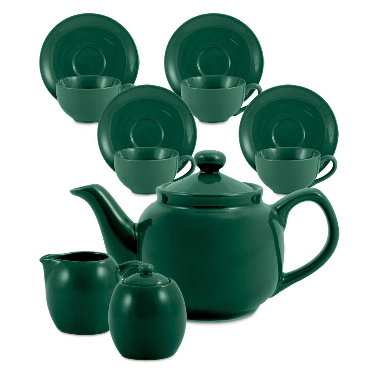 Amsterdam Tea Set - 6 Cup - Green