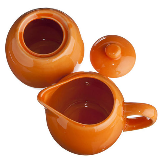 Amsterdam Cream & Sugar Set - Orange - Image 2