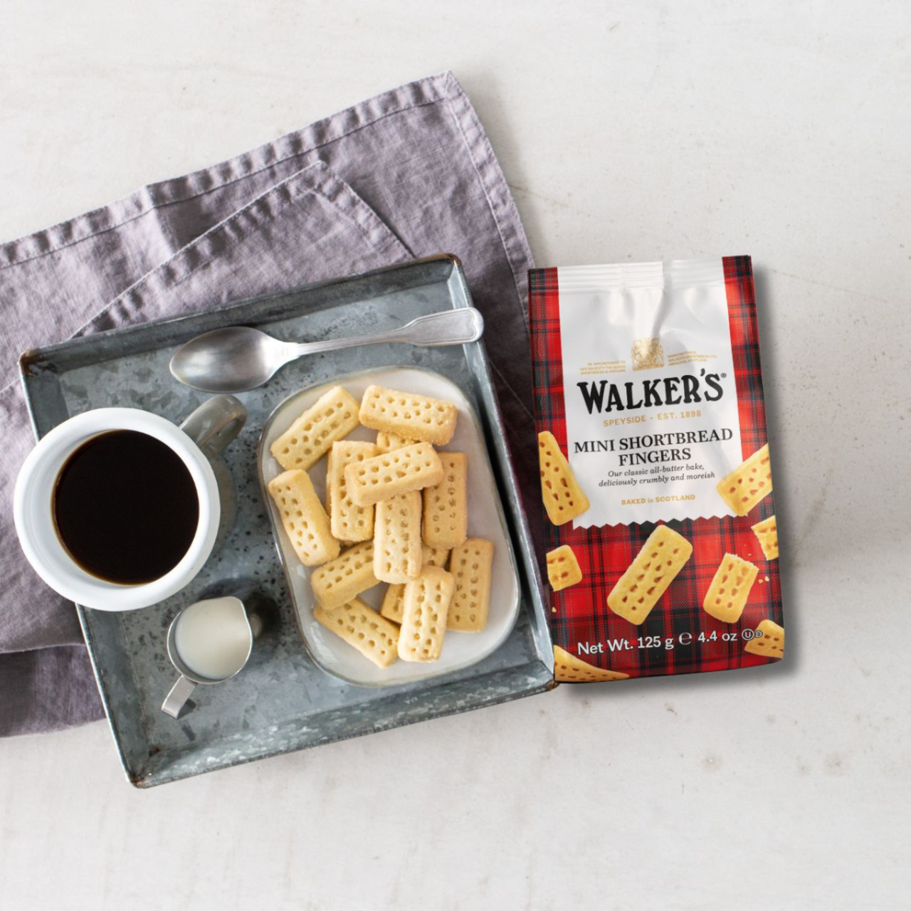 Walkers Mini Shortbread Fingers- 4.4oz (125g)