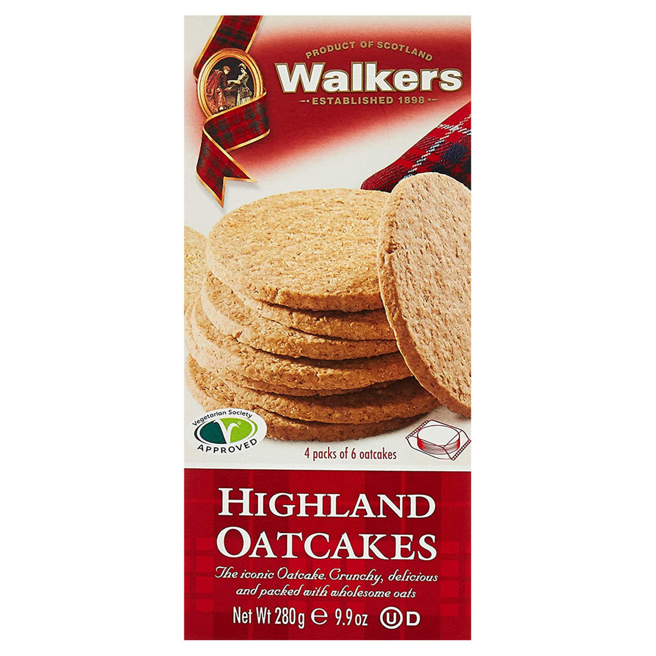 Walkers Highland Oat Crackers - 9.9oz (280g)
