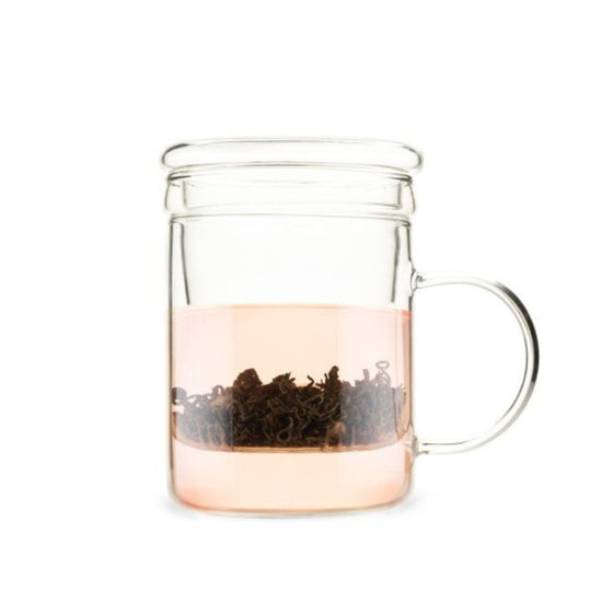 Glass Tea Infuser Mug - 16oz - Image 2
