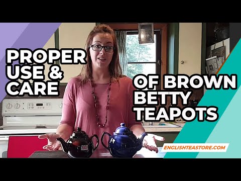 Cobalt Betty Teapot - 8 Cup - Image 2