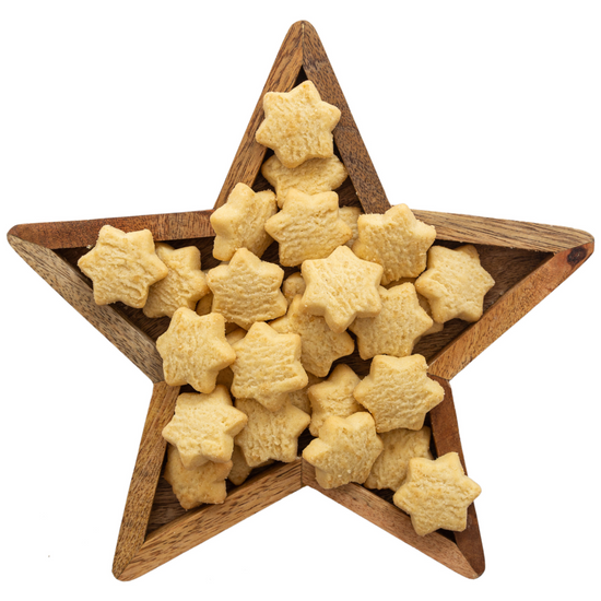 Walkers Mini Festive Stars Shorbread Cookies Bag - 4.4oz (125g) - Image 2