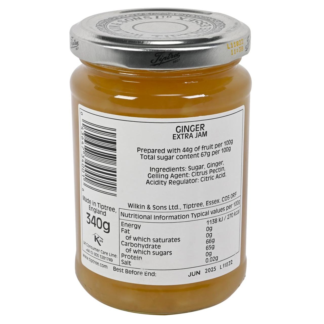 Tiptree Ginger Conserve 12oz (340g)