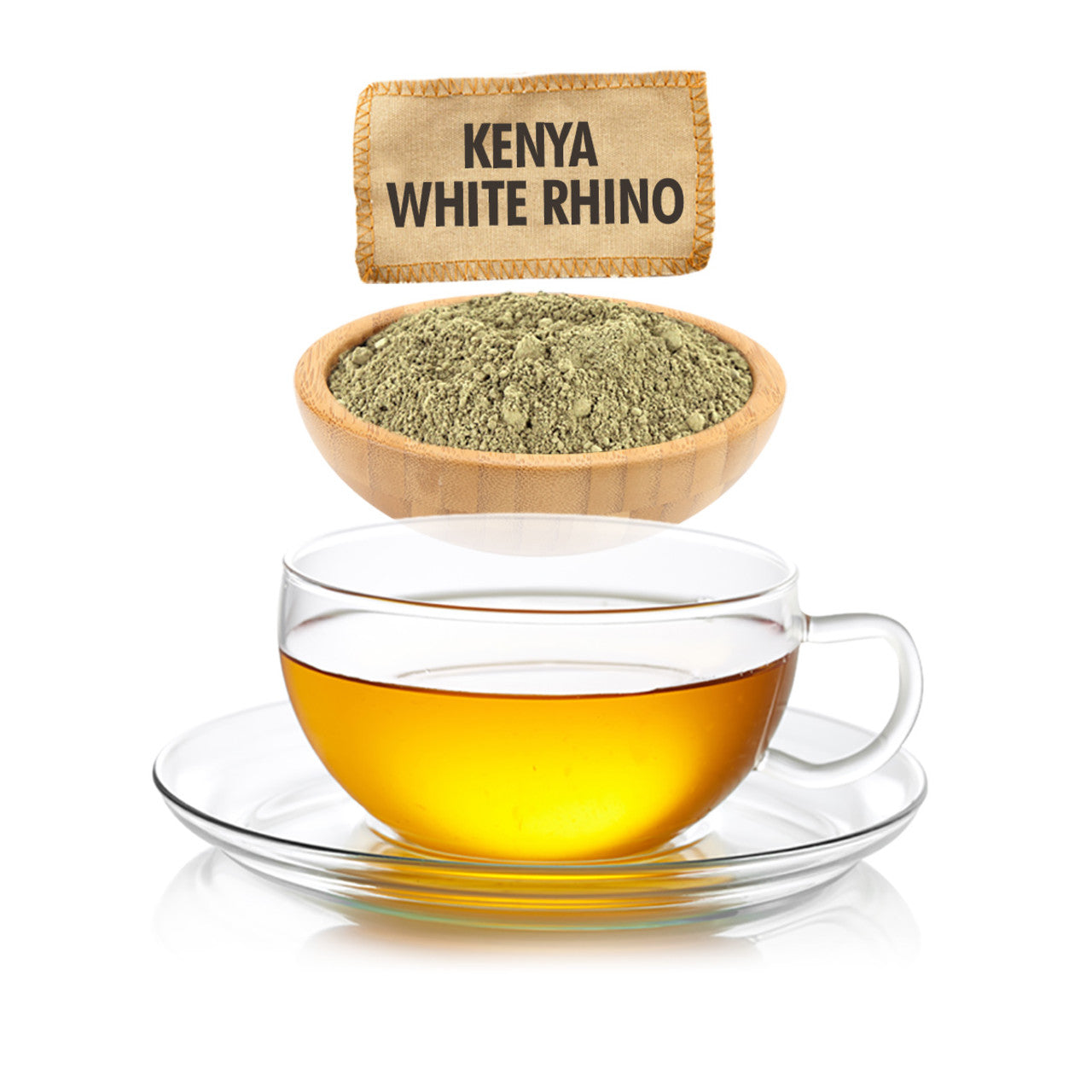 Kenya White Rhino Matcha Loose Leaf Tea - Sampler Size - 1oz