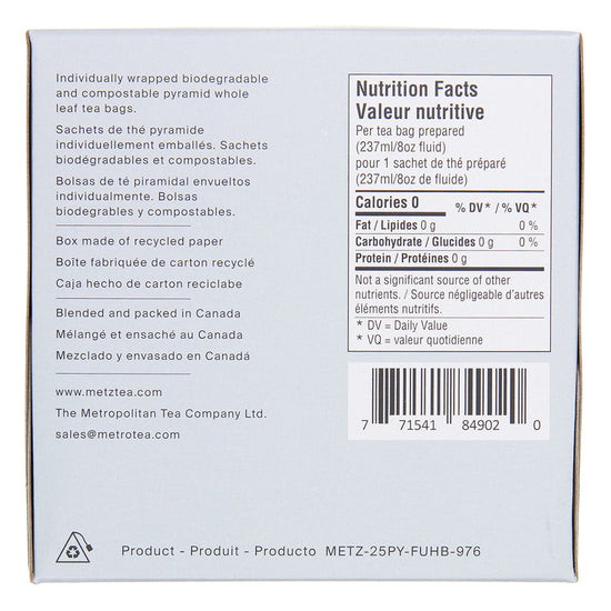 Metz Mediterranean Blue Tea - 25 count - Image 2