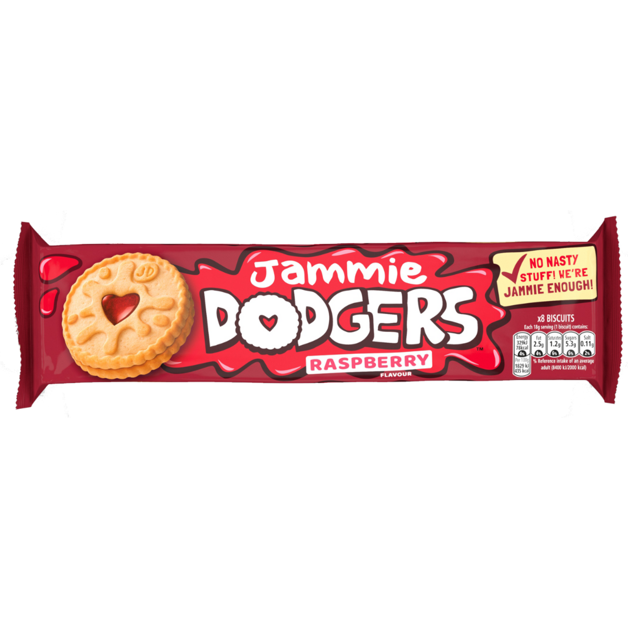 Burton's Jammie Dodgers Raspberry - 4.94oz (140g) – English Tea Store Burton's Jammie Dodgers Raspberry - 4.94oz (140g) – English Tea Store