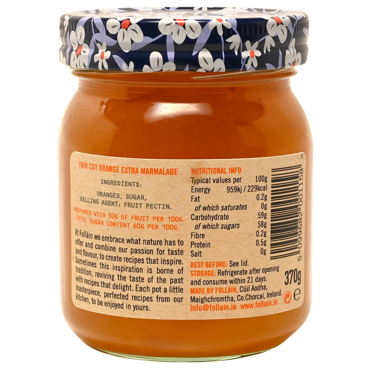 Follain Seville Orange Marmalade - 13oz (370g)