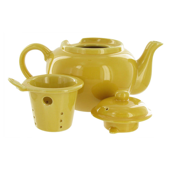 Amsterdam 2 Cup Infuser Teapot - Yellow - Image 2