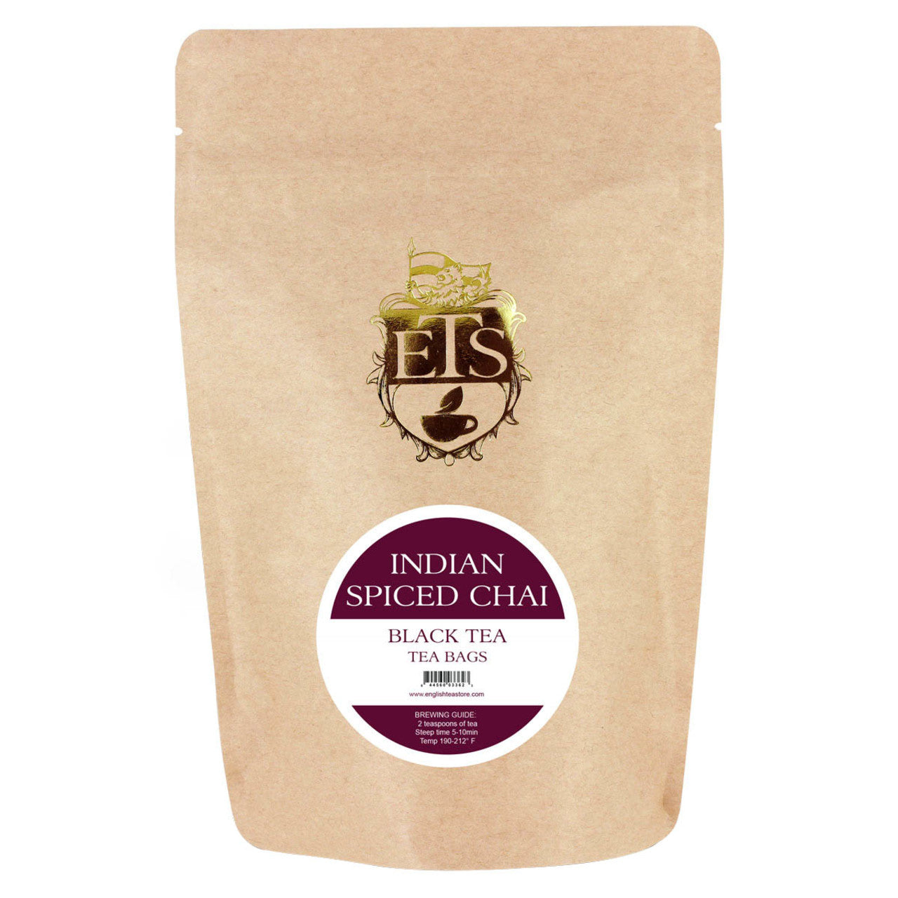 Indian Spiced Chai Tea - Tea Bags