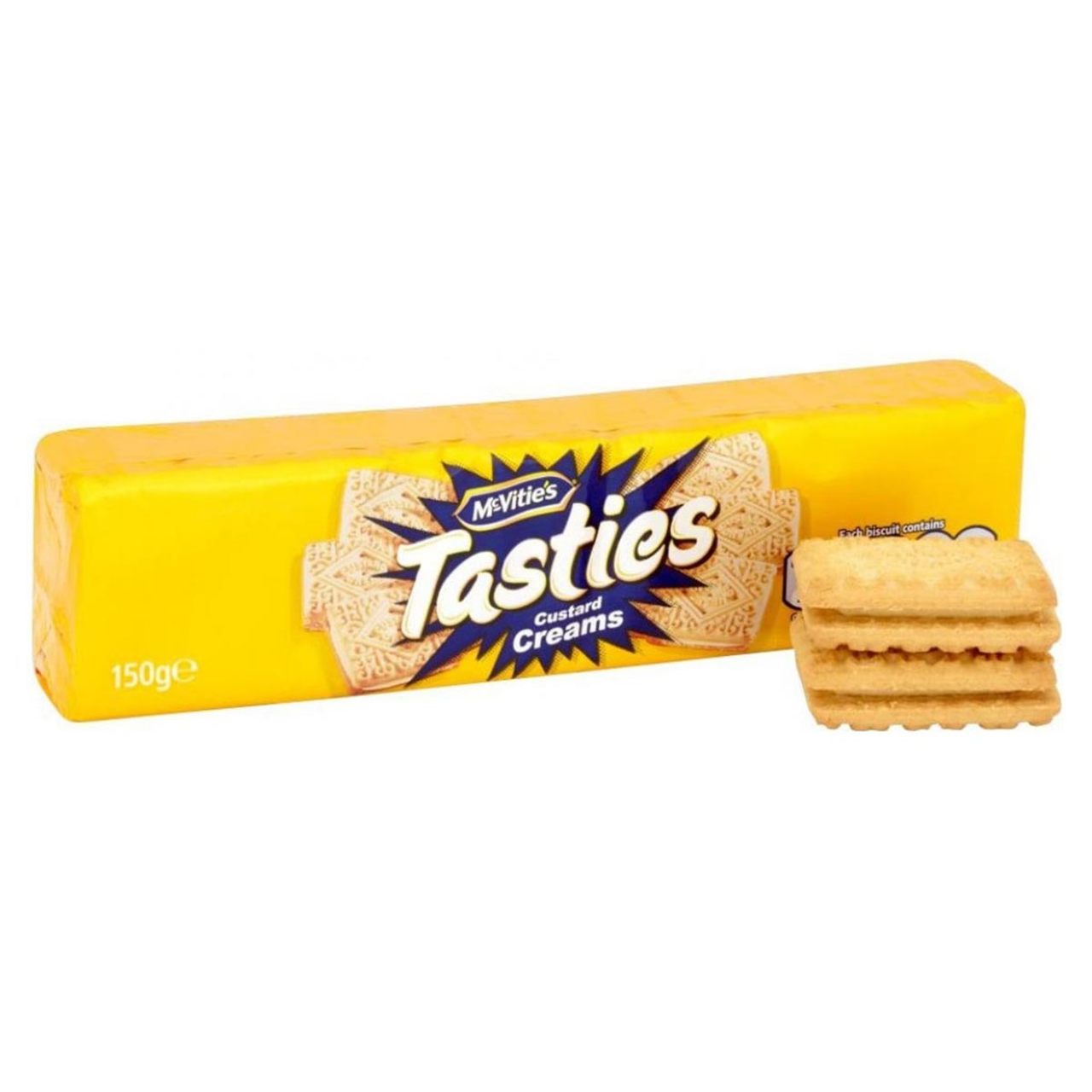 McVities Tasties Custard Creams 5.29oz (150g)