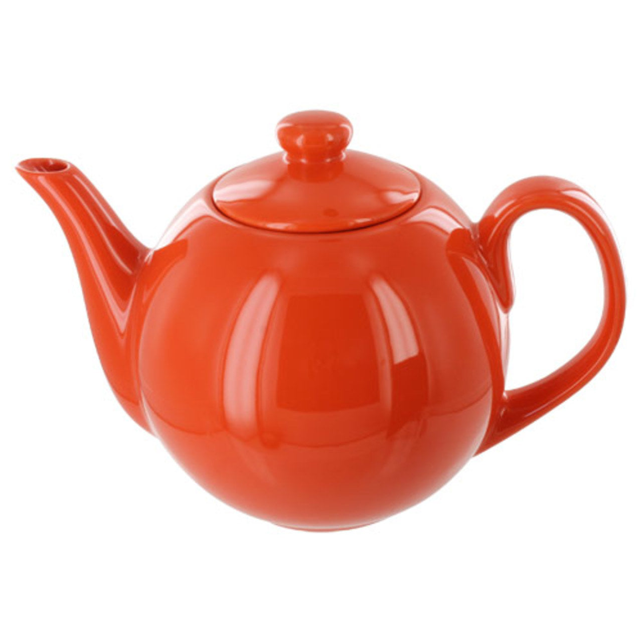 Teaz Cafe Teapot with Stainless Steel Infuser - 40oz - Orange