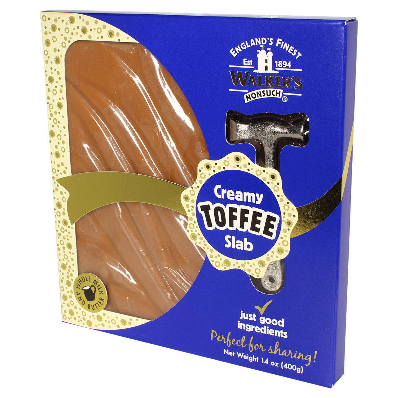 Walkers Original Creamy Nonsuch Toffee Hammer Pack - 14oz (400g)