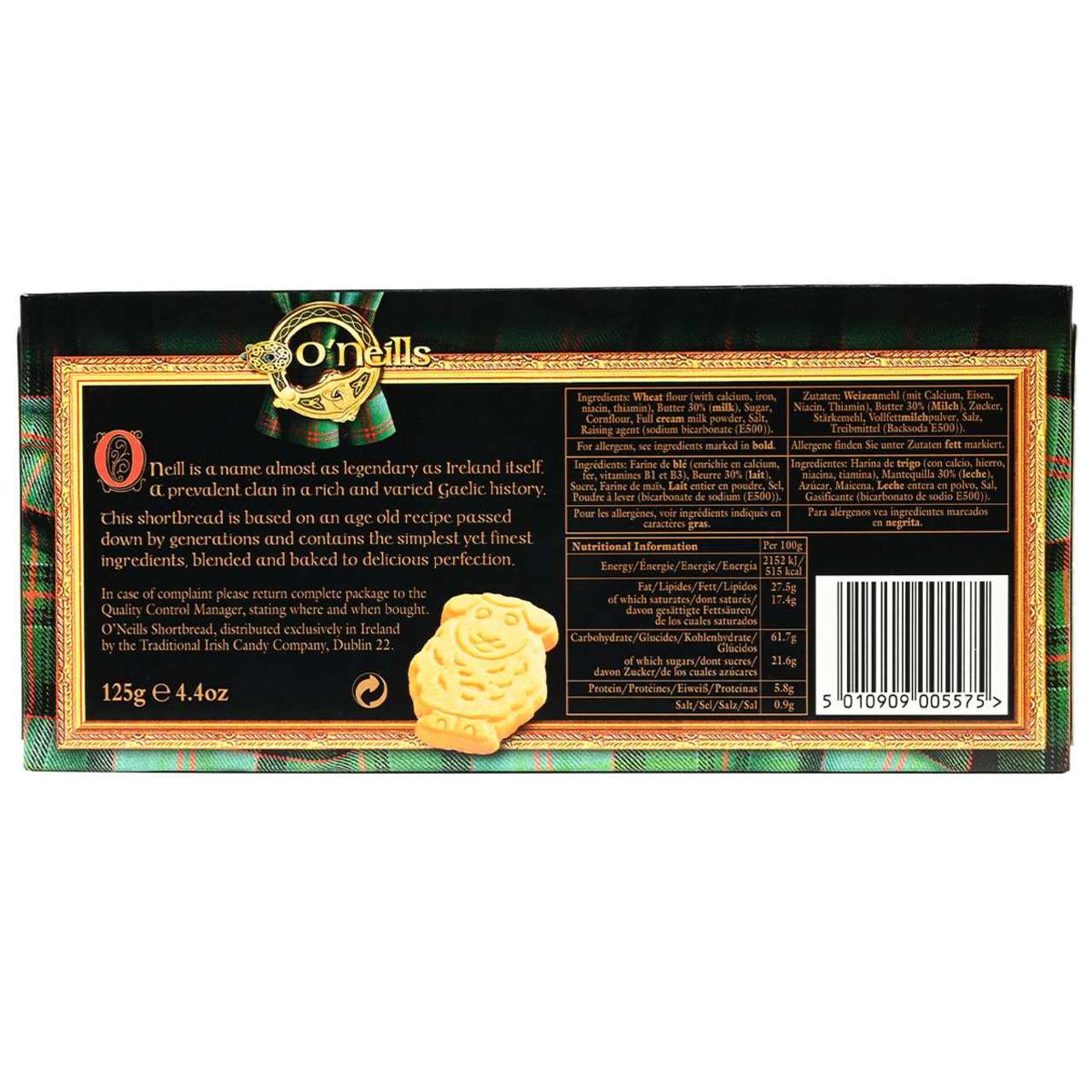 ONeills Shortbread Sheep - 4.4oz (125g)