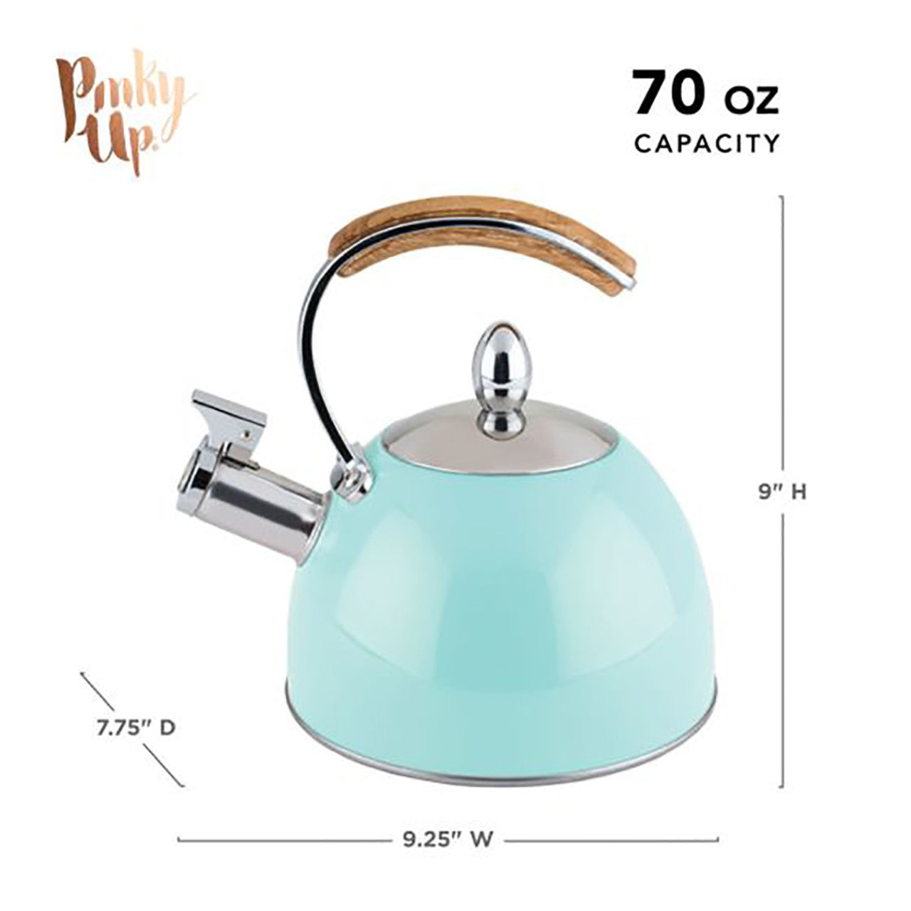 Presley Light Blue Kettle 70fl oz