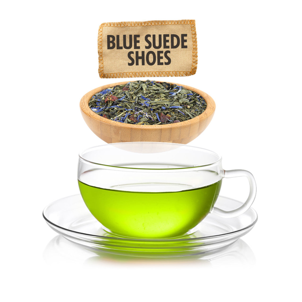 Blue Suede Shoes Green Tea - Loose Leaf