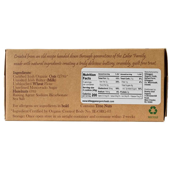 Kilbeggan Hazelnut Irish Oat Cookies - 7oz (200g) - Image 2