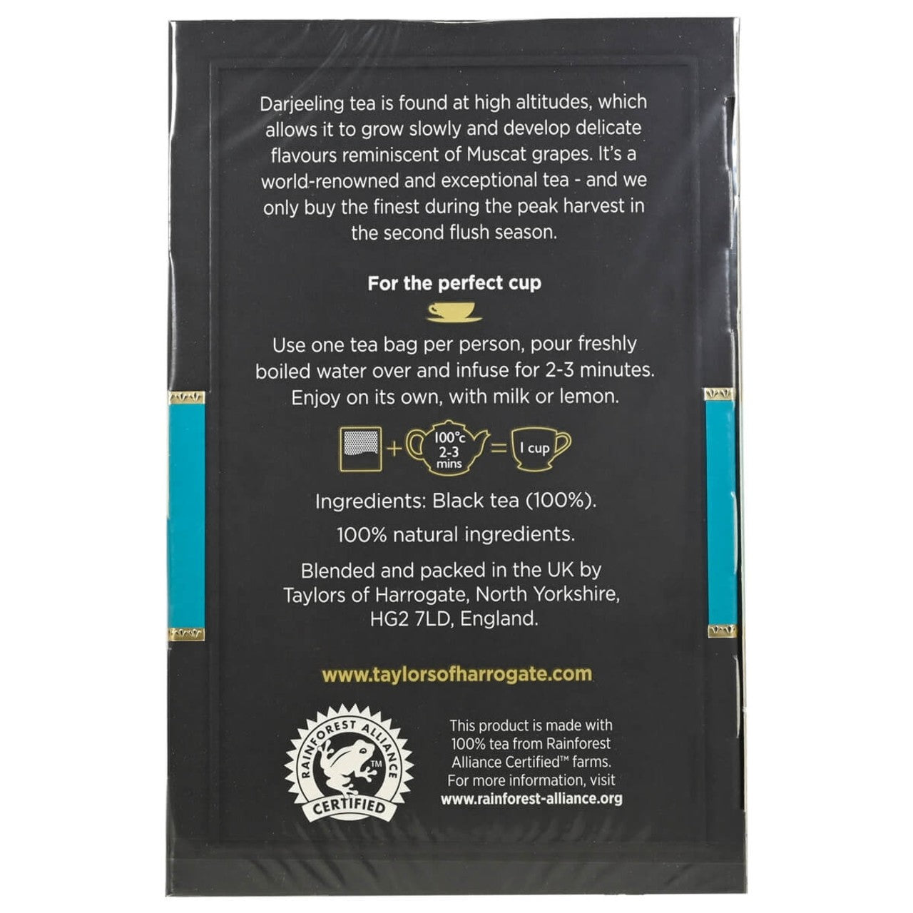 Taylors of Harrogate - Afternoon Darjeeling Tea Bags - 50 count