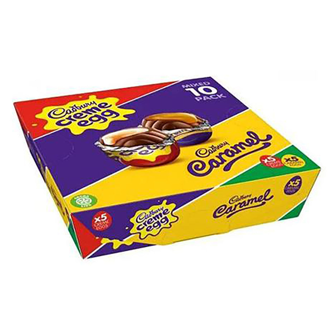 Cadbury Mixed Crème Egg & Caramel Egg 10Pk - 14.1oz (400g)
