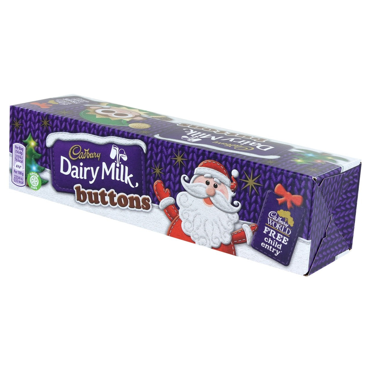 Cadbury Buttons Tube - 2.53oz (72g)