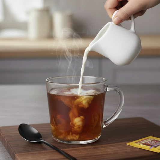 The Science of the Perfect Milk-to-Tea Ratio