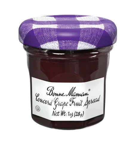 Bonne Maman Mini Jelly - Grape- 1oz - Pack Size Option - Image 1