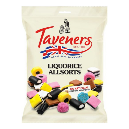 Taveners' Liquorice Allsorts - 5.82oz (165g)