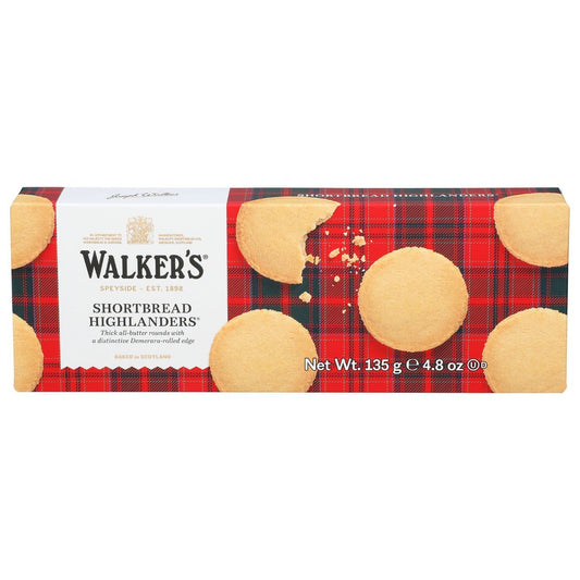 Walkers Highlanders Shortbread Cookies - 4.8 oz (135 g) - Image 1