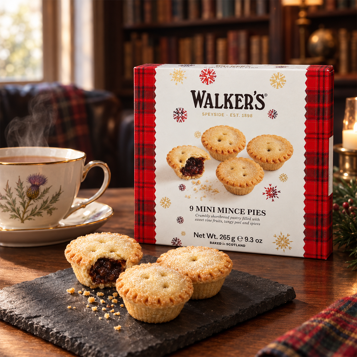 Walkers Mini Mince Pies - 9 Pack - 9.3oz (265g)