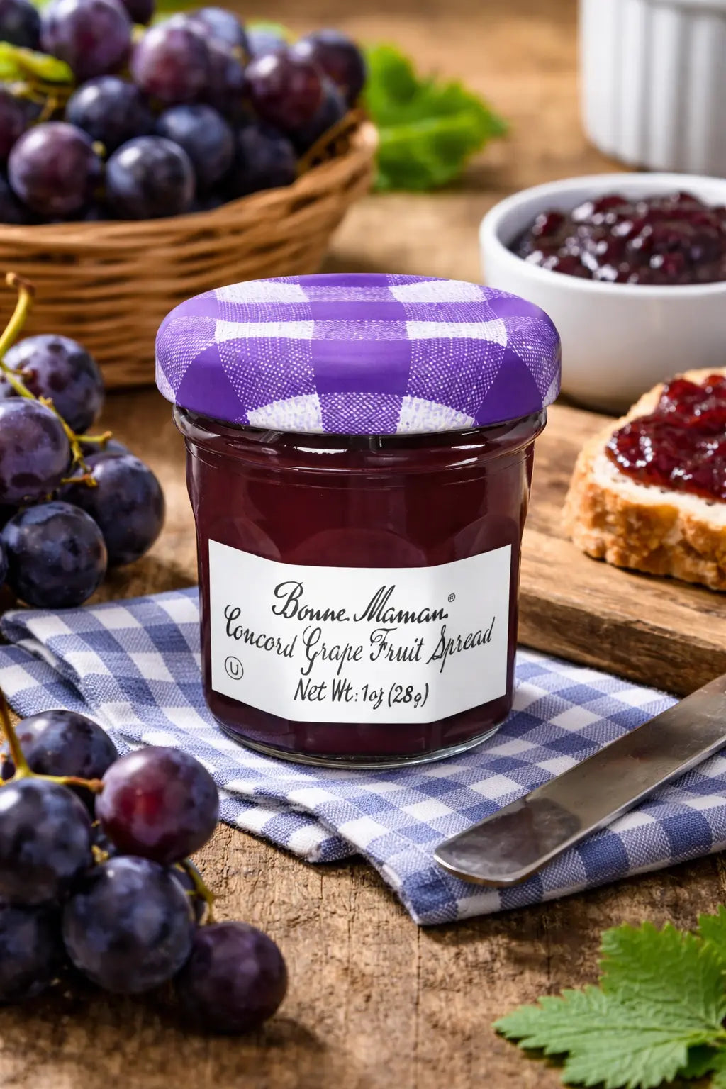 Bonne Maman Mini Jelly - Grape- 1oz - Pack Size Option