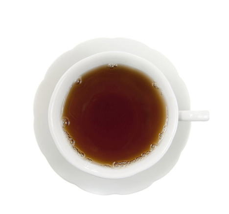 Cup of tea and saucer