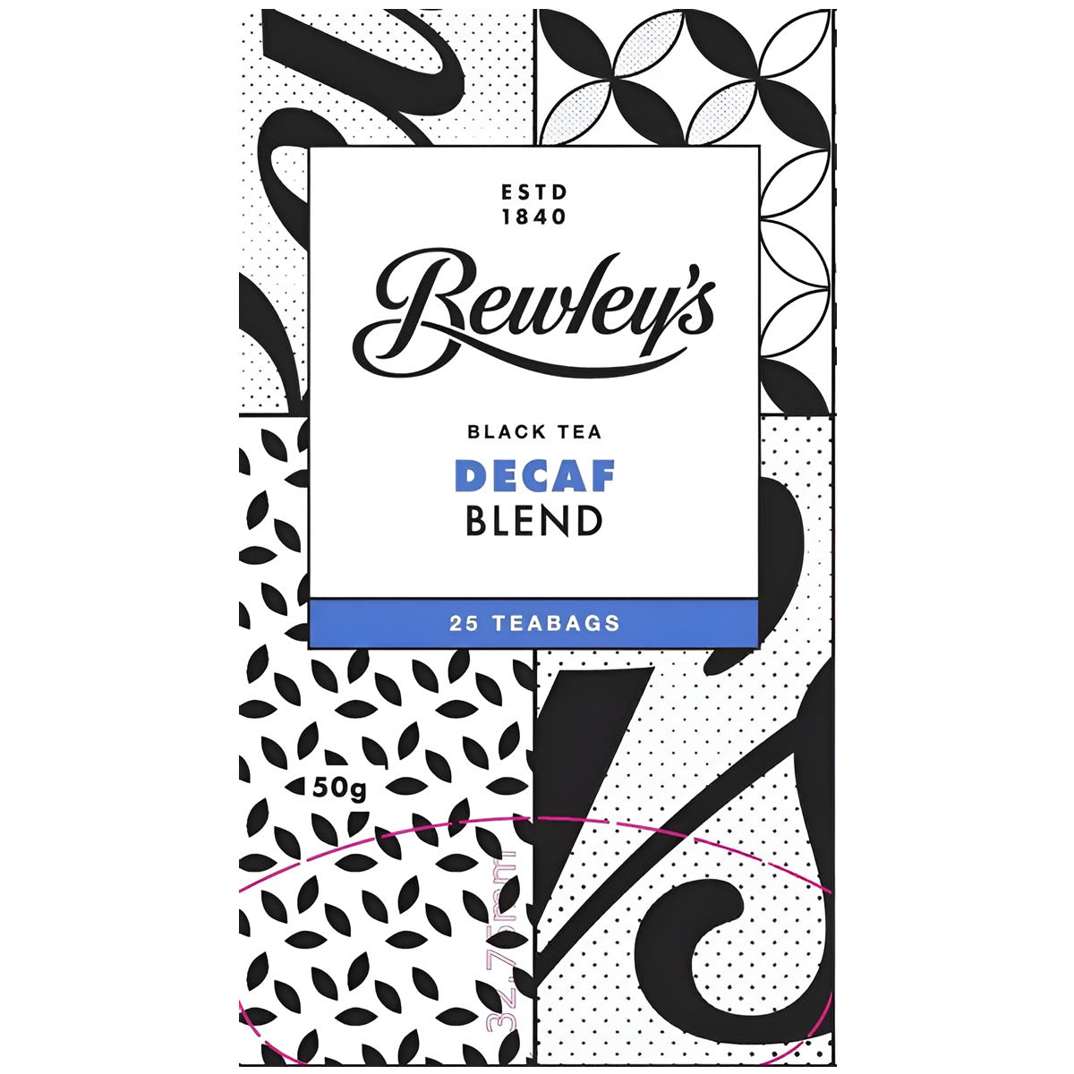 Bewley's Decaffeinated Black Tea - 25 count